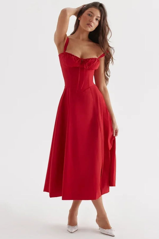 Elegante Zomerjurk met Bloemenprint voor Vrouwen
