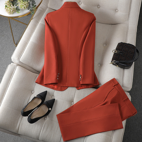 Stijlvolle Blazer en Broek Set voor Vrouwen