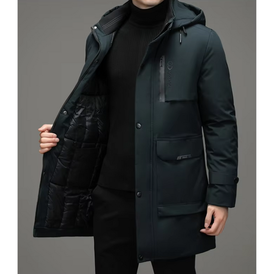 Beschermende Parka-jas met Capuchon voor Mannen