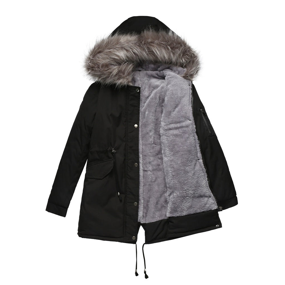 Warme Parka met Capuchon en Faux Fur voor Vrouwen