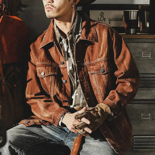 Cowboy Denim Jas voor Mannen