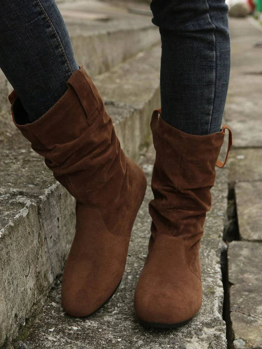 Stijlvolle Slouchy Enkellaarsjes voor Vrouwen
