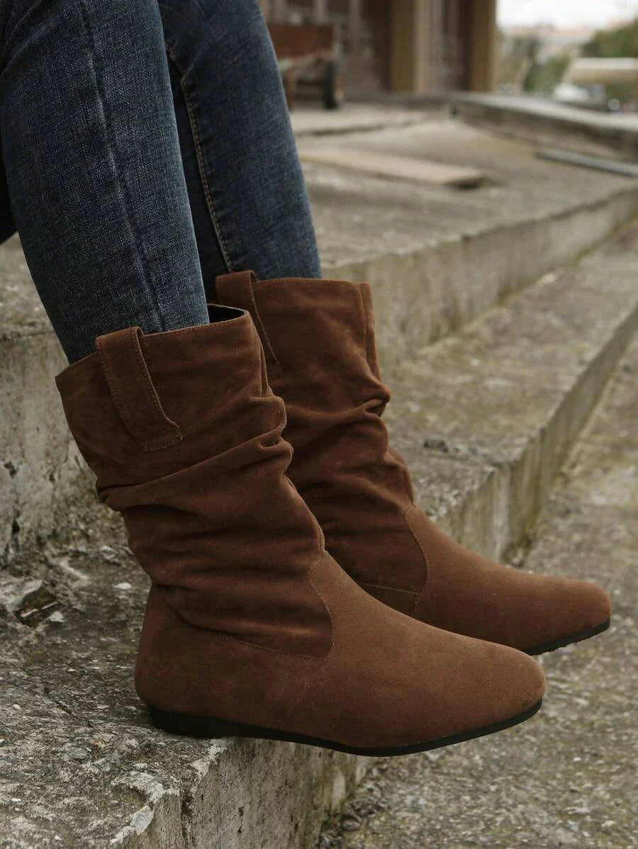 Stijlvolle Slouchy Enkellaarsjes voor Vrouwen