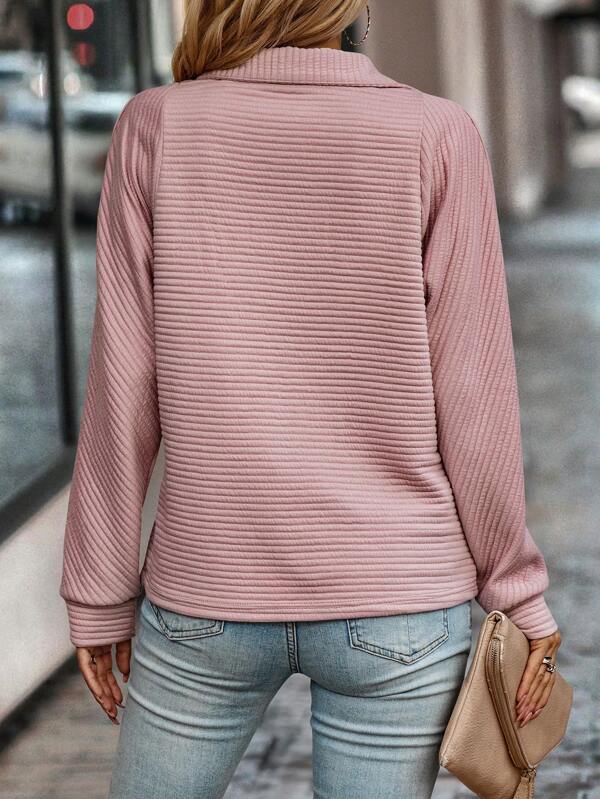 Sweatshirt met Rits voor Vrouwen