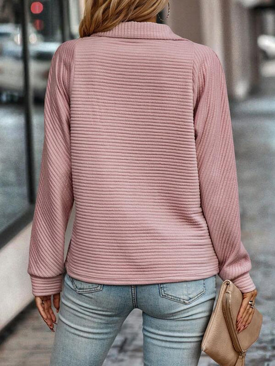 Sweatshirt met Rits voor Vrouwen