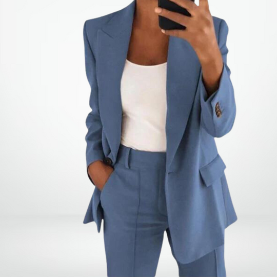 Elegante Blazer & Broek voor Vrouwen