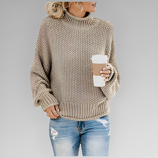Trendy Gebreide Coltrui voor Vrouwen