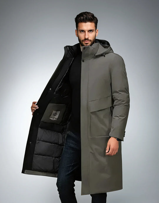 Stijlvolle en Warme Parka-jas voor Mannen