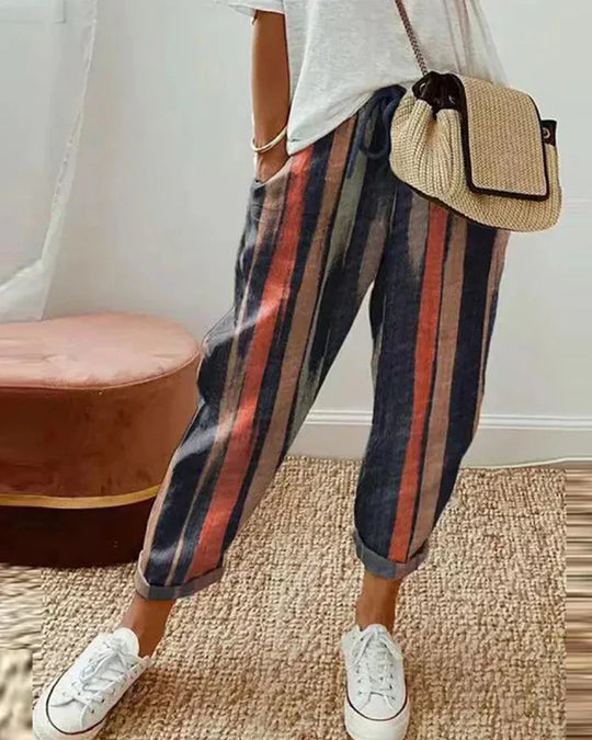 Classy Linnen Broek voor Vrouwen