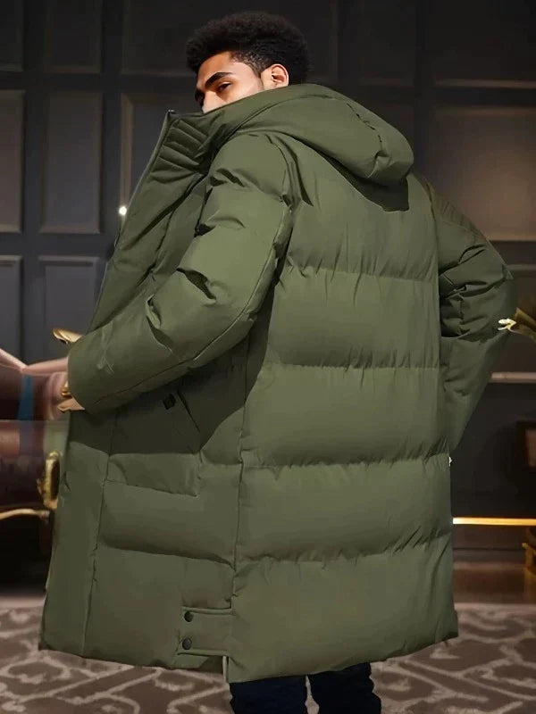 Gewatteerde Winterjas Voor Mannen