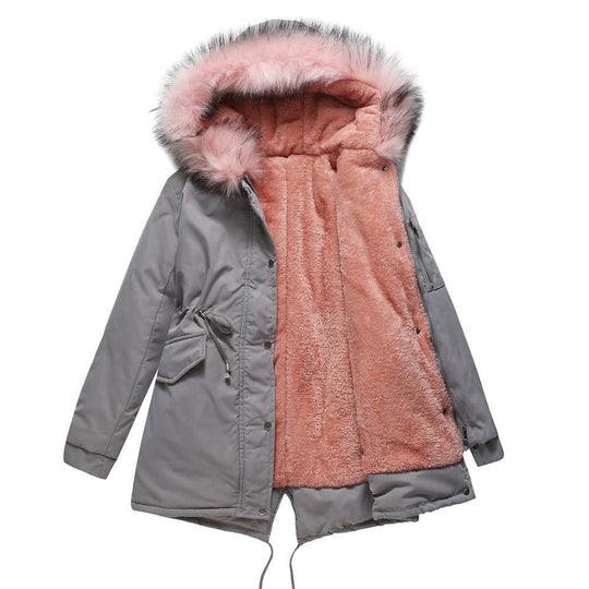 Warme Parka met Capuchon en Faux Fur voor Vrouwen