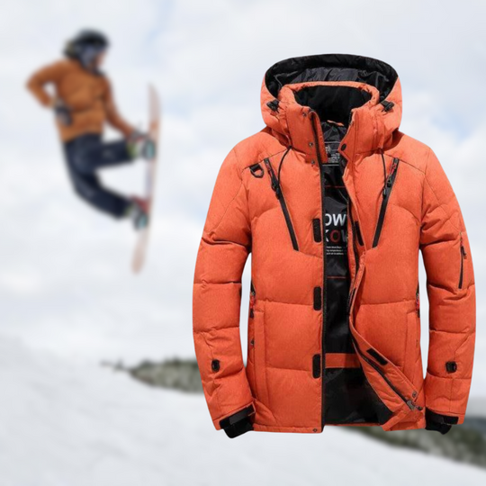 Premium Winterjas met Afneembare Capuchon voor Mannen