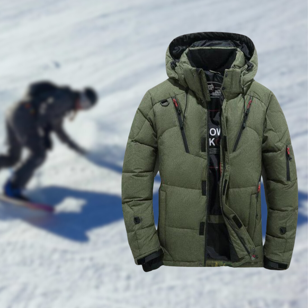 Premium Winterjas met Afneembare Capuchon voor Mannen