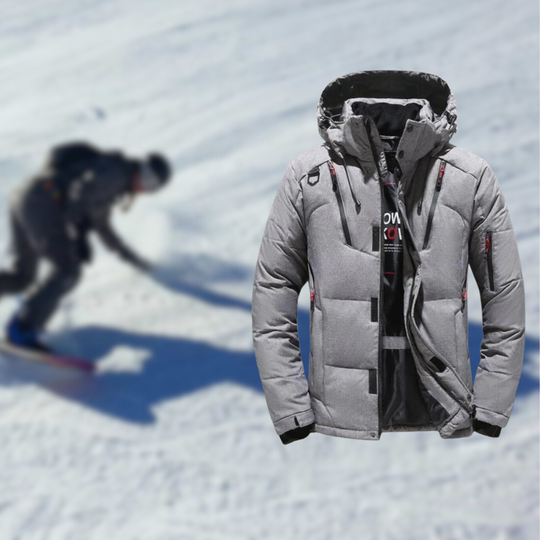 Premium Winterjas met Afneembare Capuchon voor Mannen