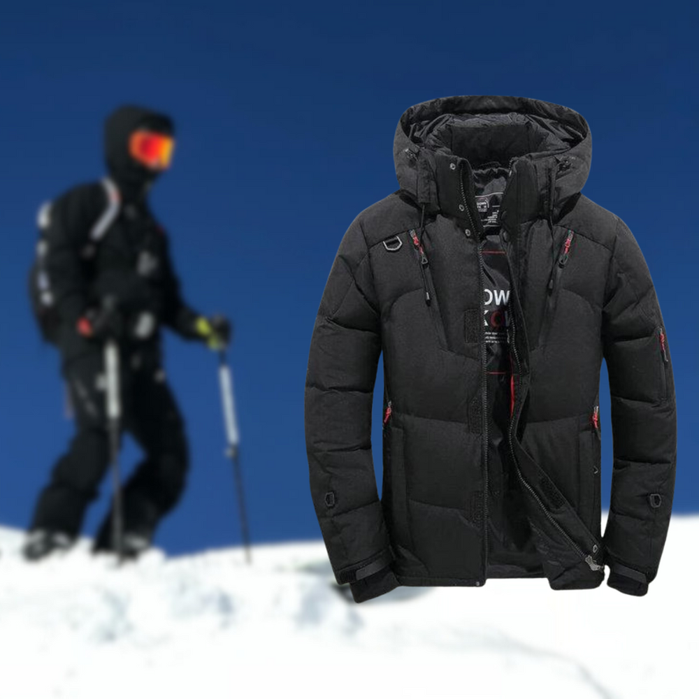 Premium Winterjas met Afneembare Capuchon voor Mannen