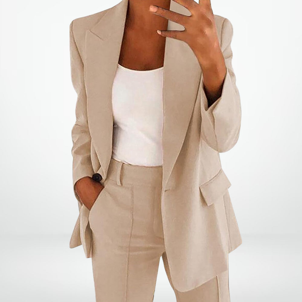 Elegante Blazer & Broek voor Vrouwen
