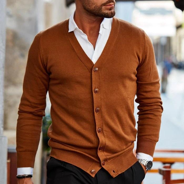 Ontspannen Casual Vest voor Mannen