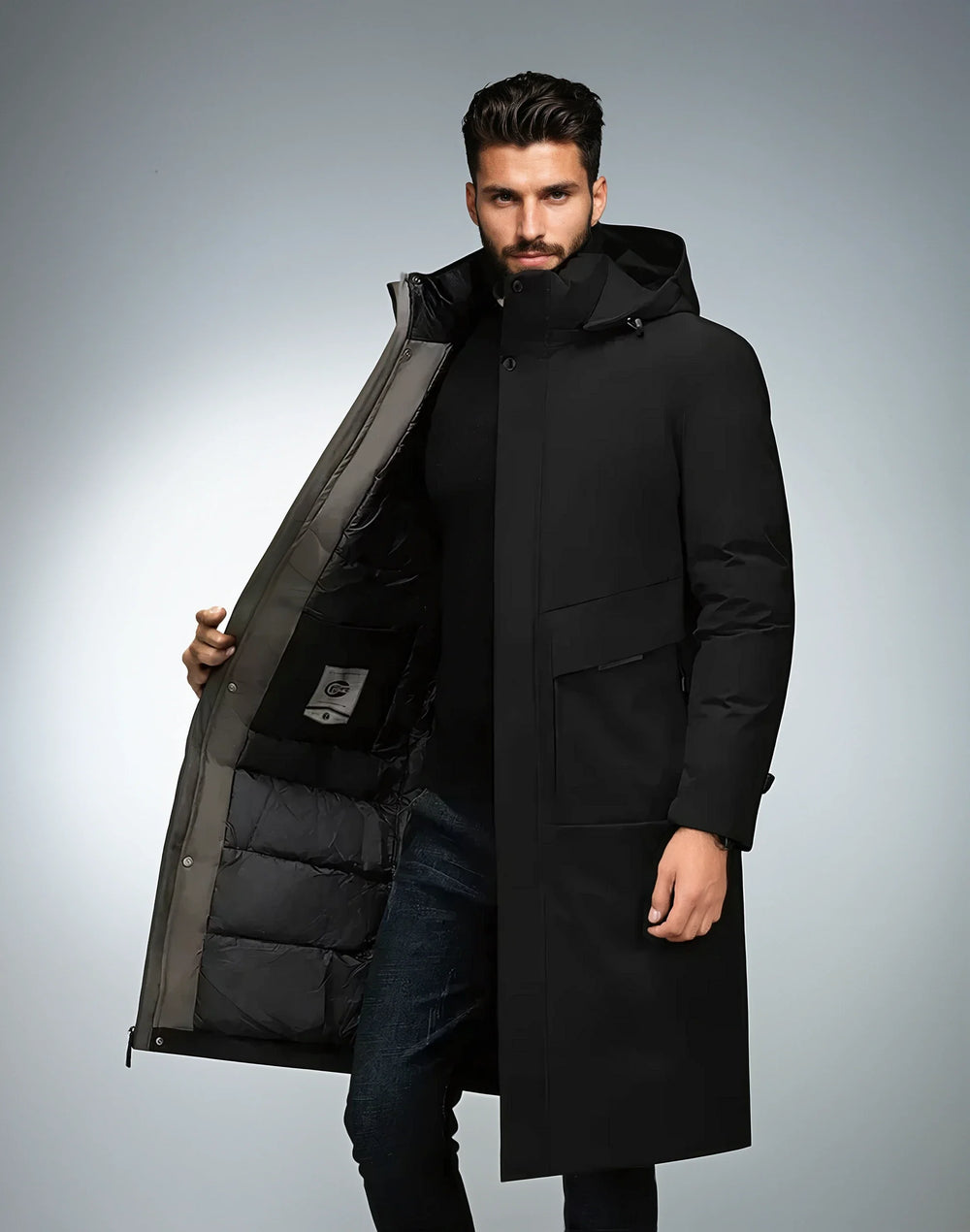 Stijlvolle en Warme Parka-jas voor Mannen