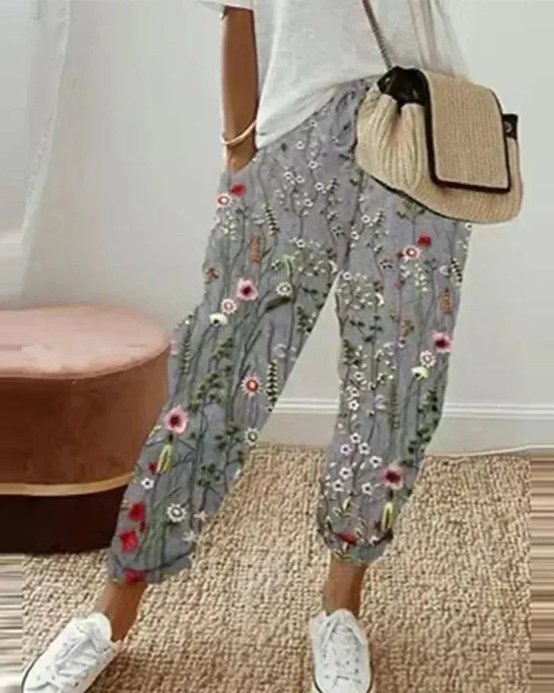 Classy Linnen Broek voor Vrouwen