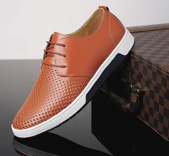 Leren Oxford Sneakers voor Mannen