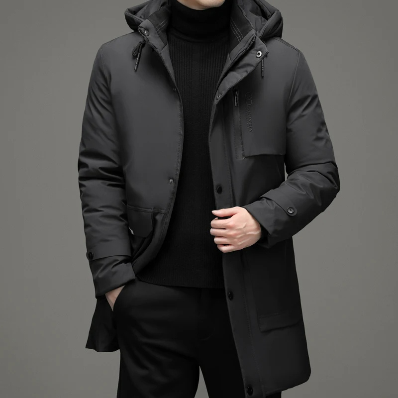 Beschermende Parka-jas met Capuchon voor Mannen