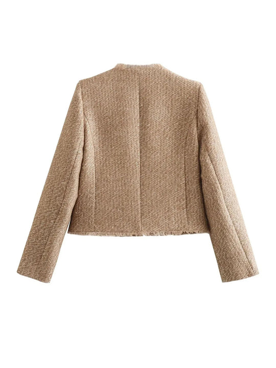 Tweed Jas voor Vrouwen