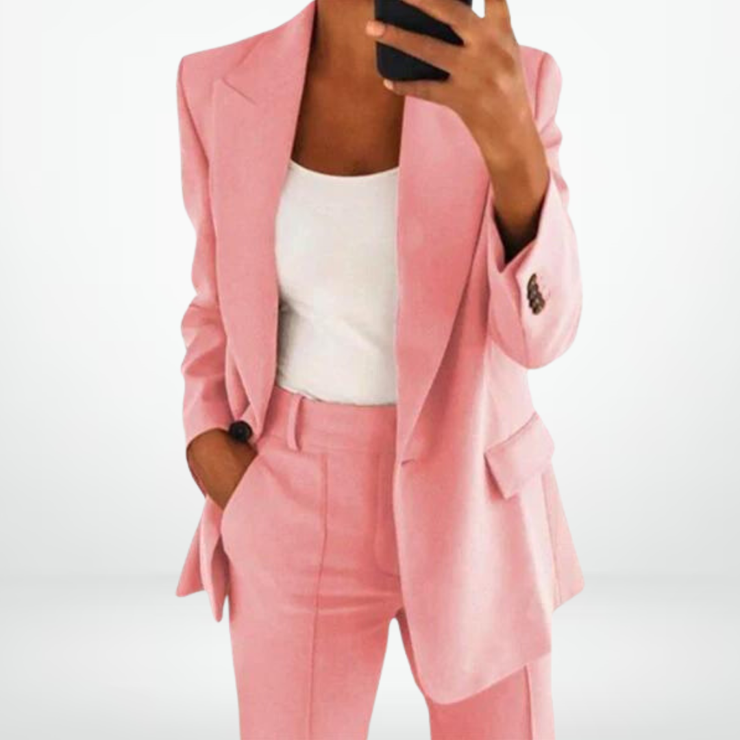 Elegante Blazer & Broek voor Vrouwen