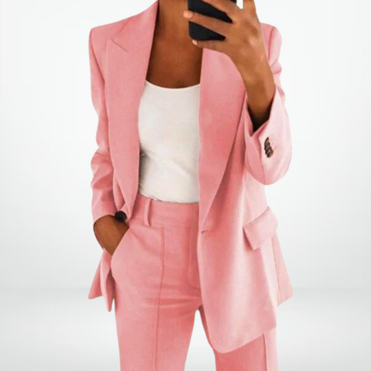 Elegante Blazer & Broek voor Vrouwen