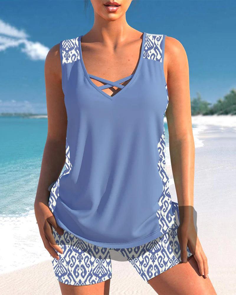 Chique Tankini Zwemkleding Collectie voor Vrouwen