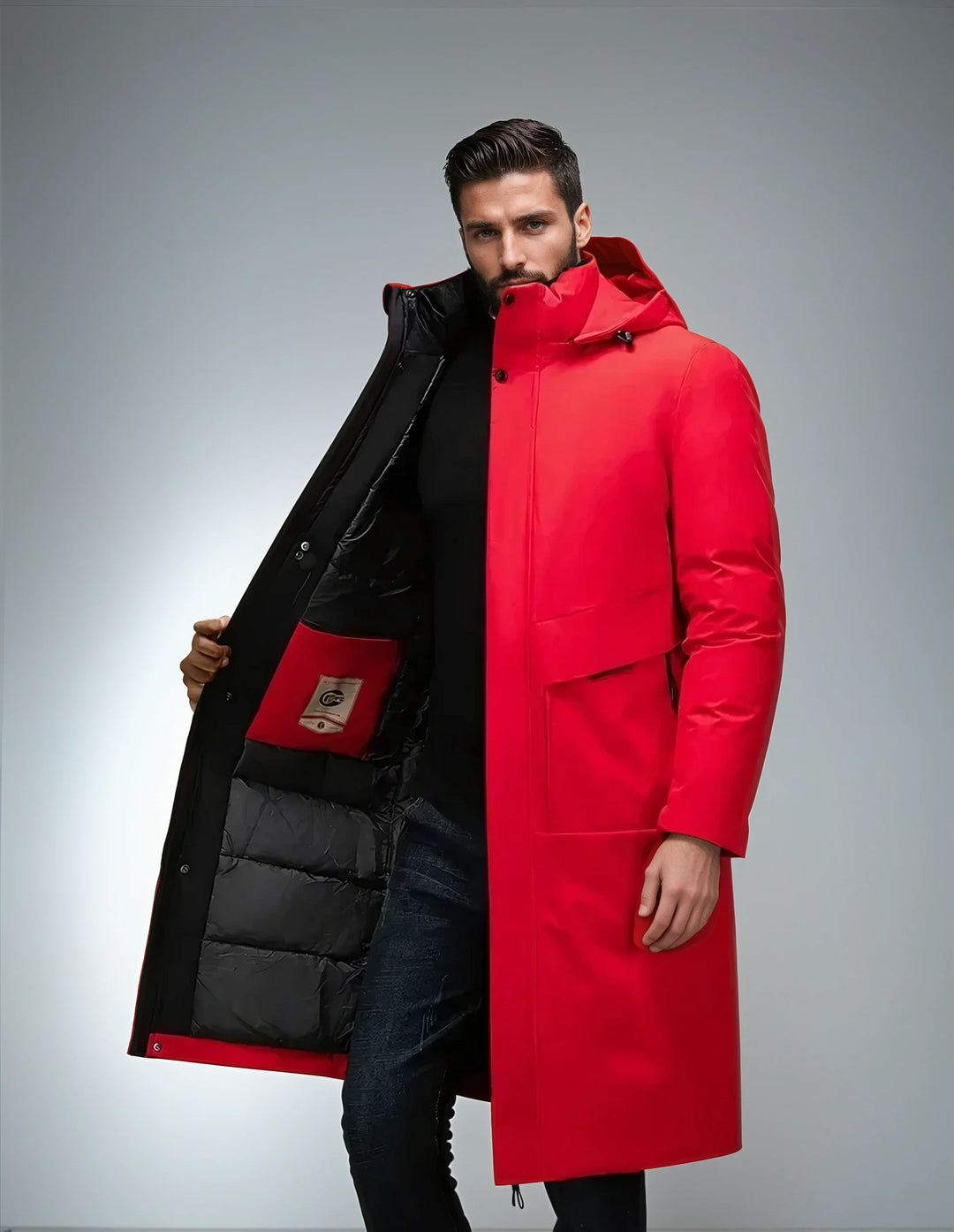 Stijlvolle en Warme Parka-jas voor Mannen