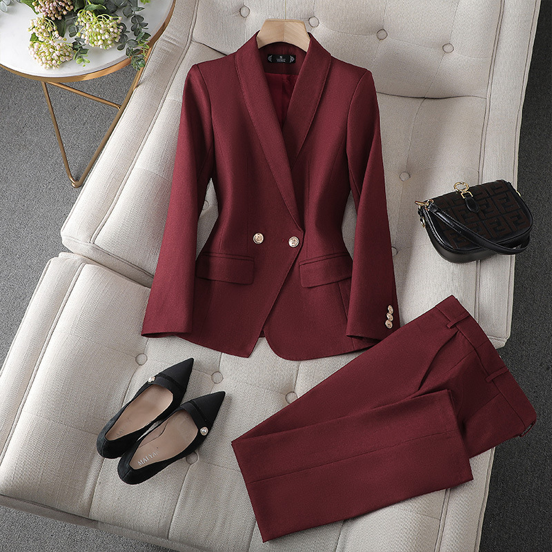 Stijlvolle Blazer en Broek Set voor Vrouwen