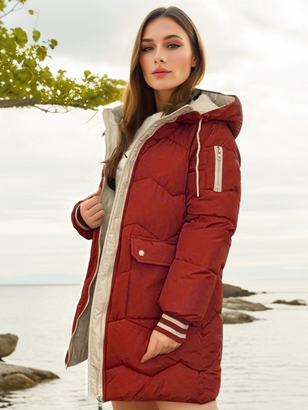 Warme Winter Pufferjas voor Vrouwen