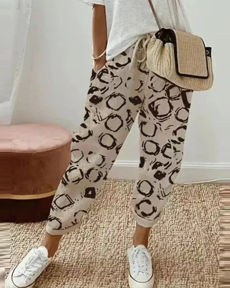 Classy Linnen Broek voor Vrouwen