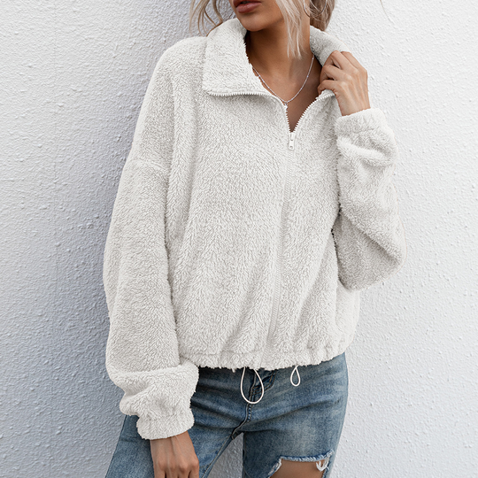Chique Zip-Up Jas voor Vrouwen