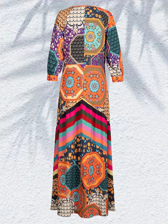 Boho Zomer Maxi-jurk voor Vrouwen