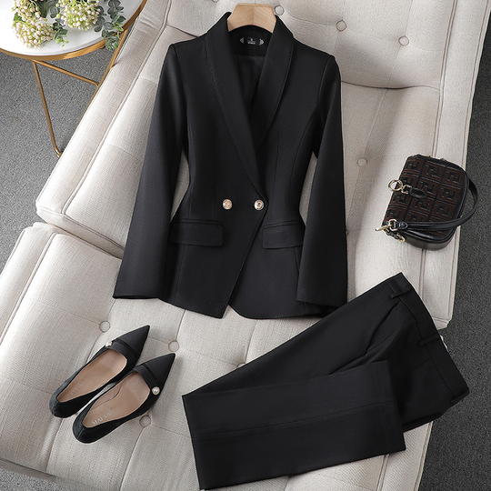 Stijlvolle Blazer en Broek Set voor Vrouwen