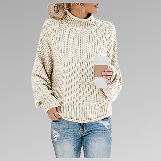 Casual Gebreide Coltrui voor Vrouwen
