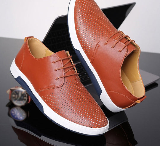 Leren Oxford Sneakers voor Mannen