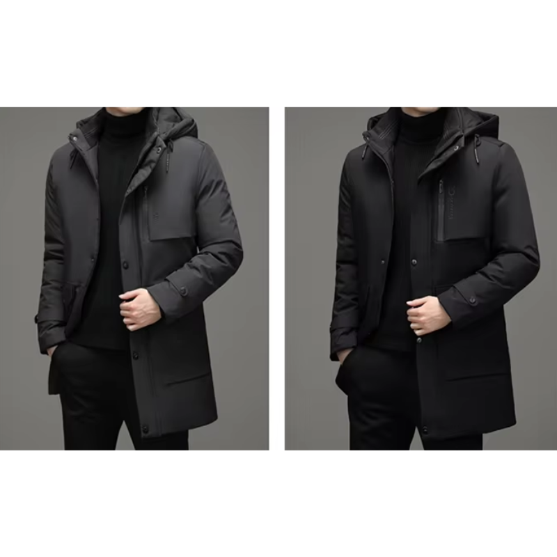 Beschermende Parka-jas met Capuchon voor Mannen