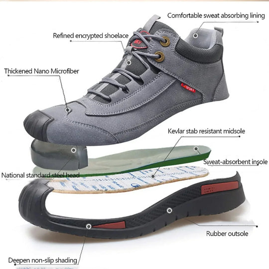 Duurzame Outdoor Sneakers voor Mannen