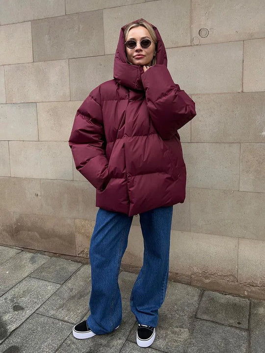 Trendy Oversized Donsjas voor Vrouwen