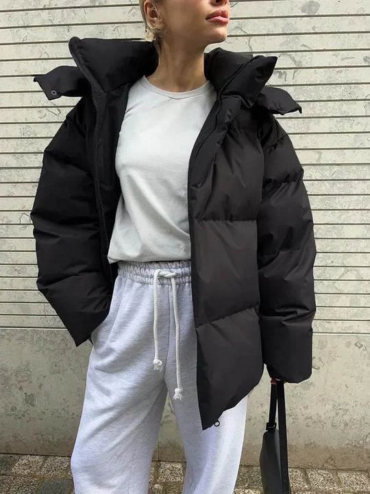 Trendy Oversized Donsjas voor Vrouwen