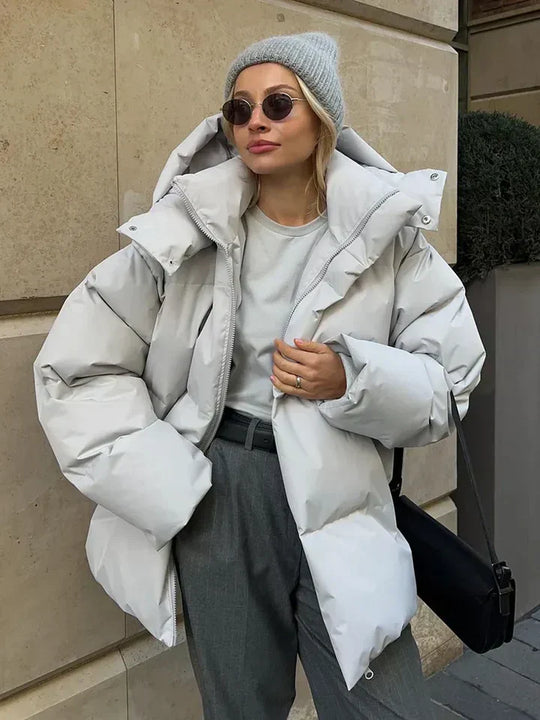 Trendy Oversized Donsjas voor Vrouwen