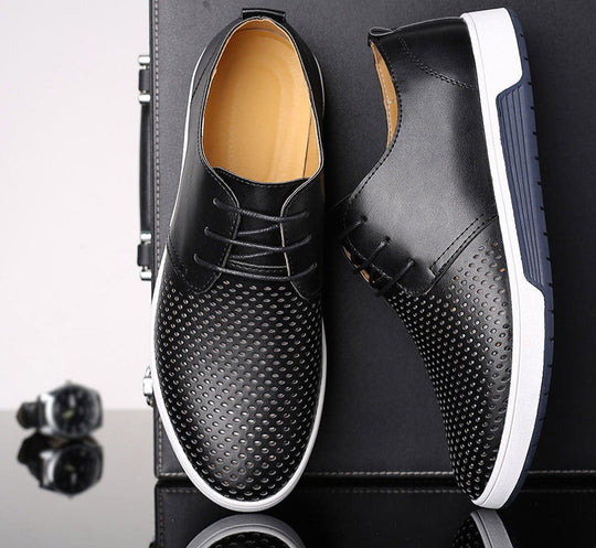 Leren Oxford Sneakers voor Mannen