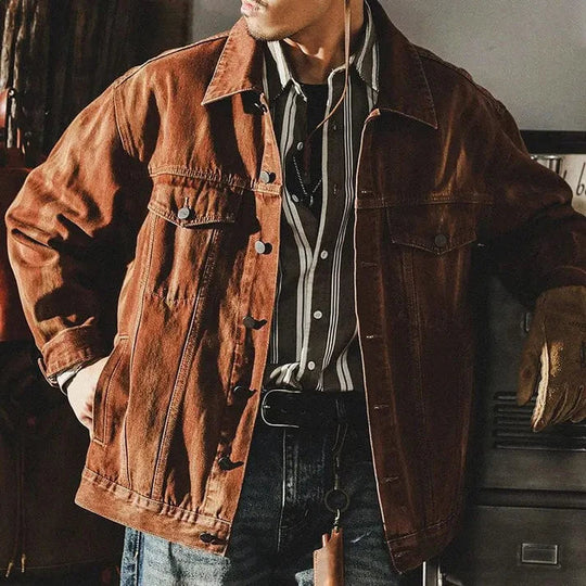 Cowboy Denim Jas voor Mannen