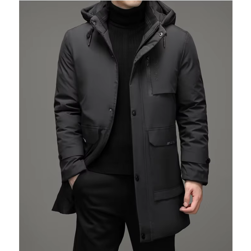 Beschermende Parka-jas met Capuchon voor Mannen