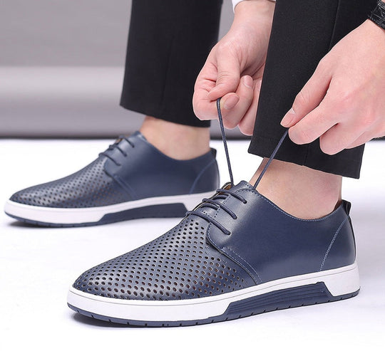 Leren Oxford Sneakers voor Mannen