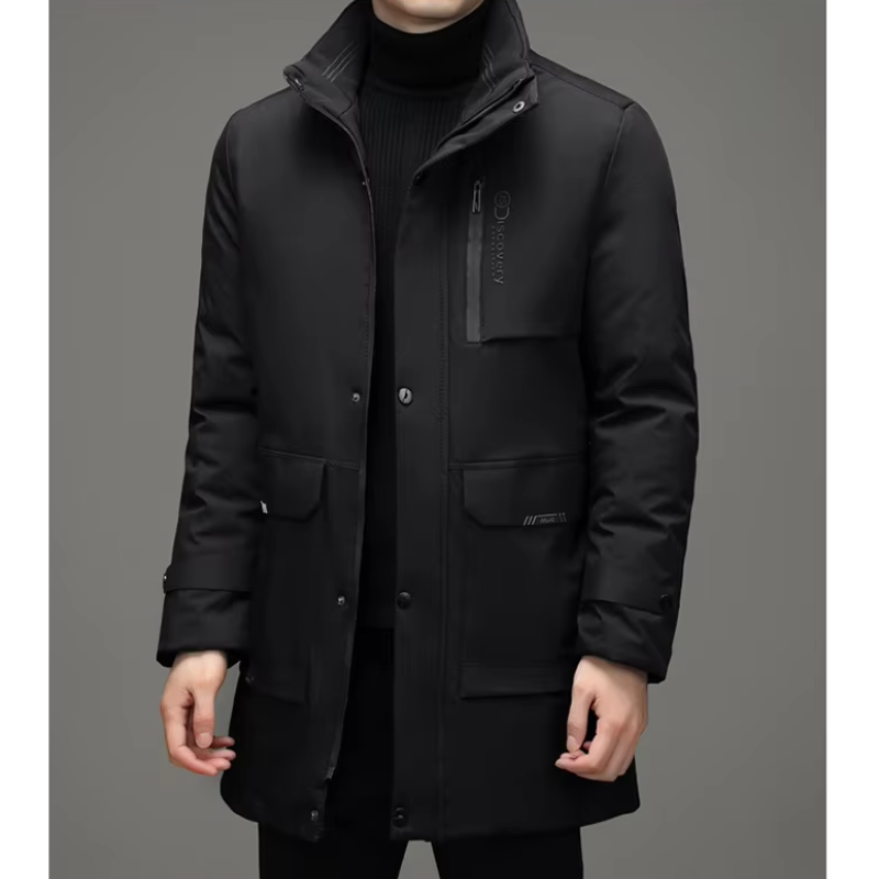 Beschermende Parka-jas met Capuchon voor Mannen