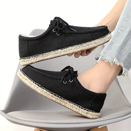 Canvas Veterschoenen voor Mannen
