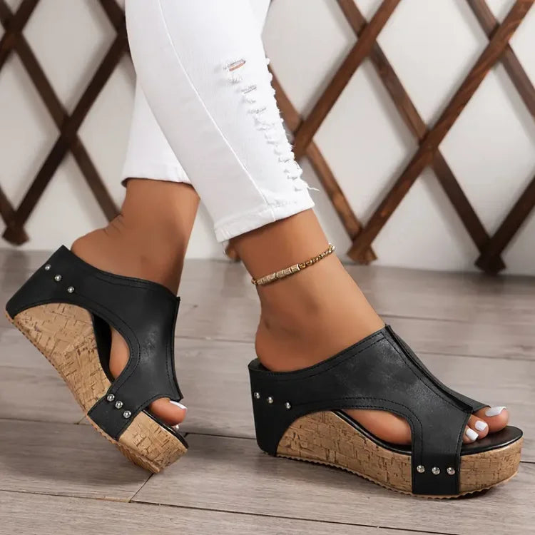 Chique Open-Teen Sandalen voor Vrouwen